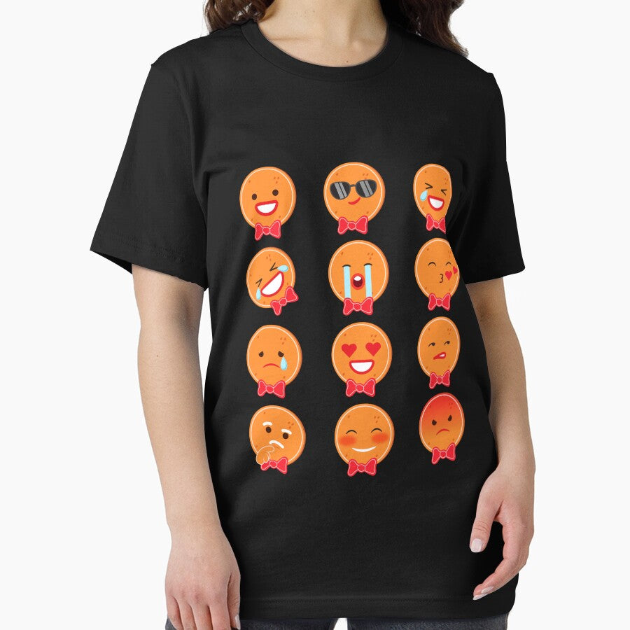 Gingerbread Man Emoticons Funny Christmas Emoticons Gear by DynamicDesign