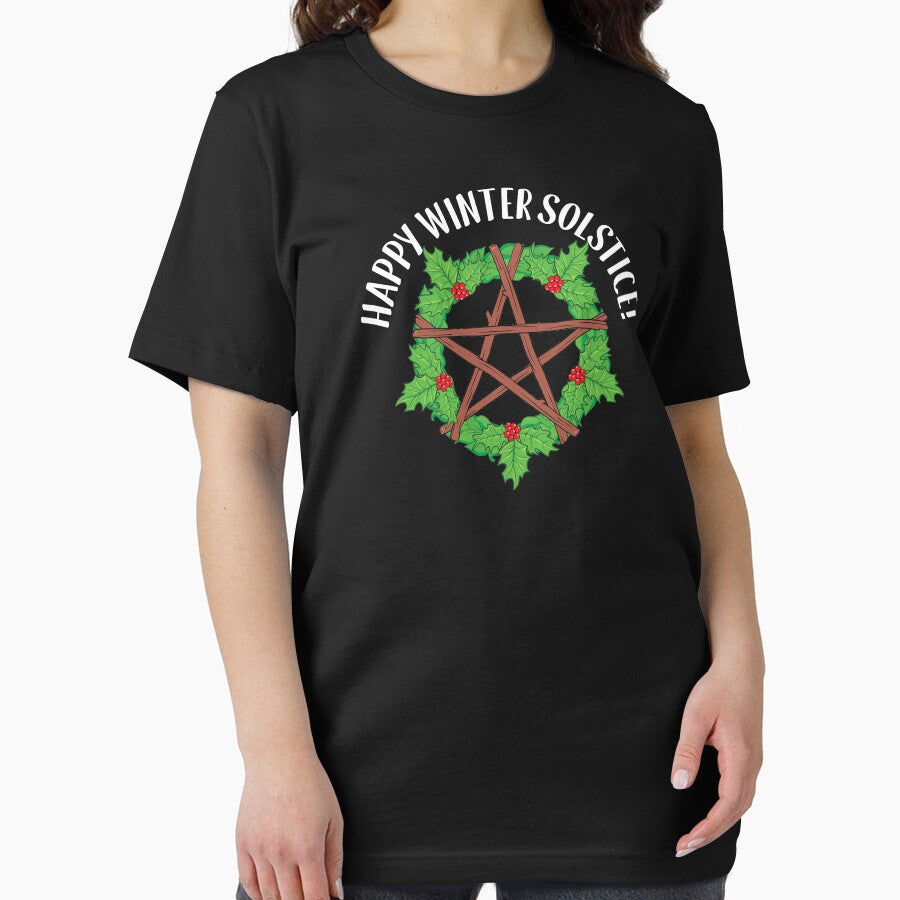 Pagan Yule Celebration Happy Winter Solstice graphic by jakehughes2015
