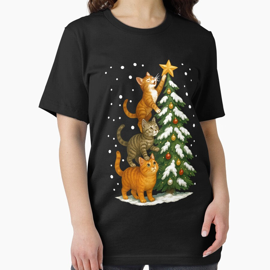 christmas cat funny christmas by Kladhadredo