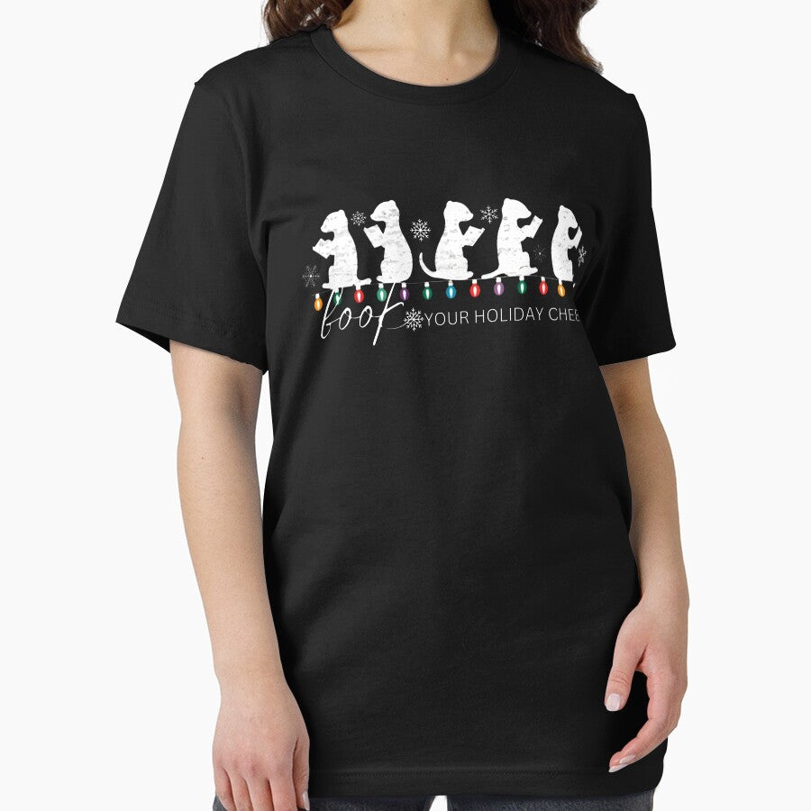 Book your Holiday Cheer Funny Christmas Gifts for Lovers of Ferret & Reading by jteart