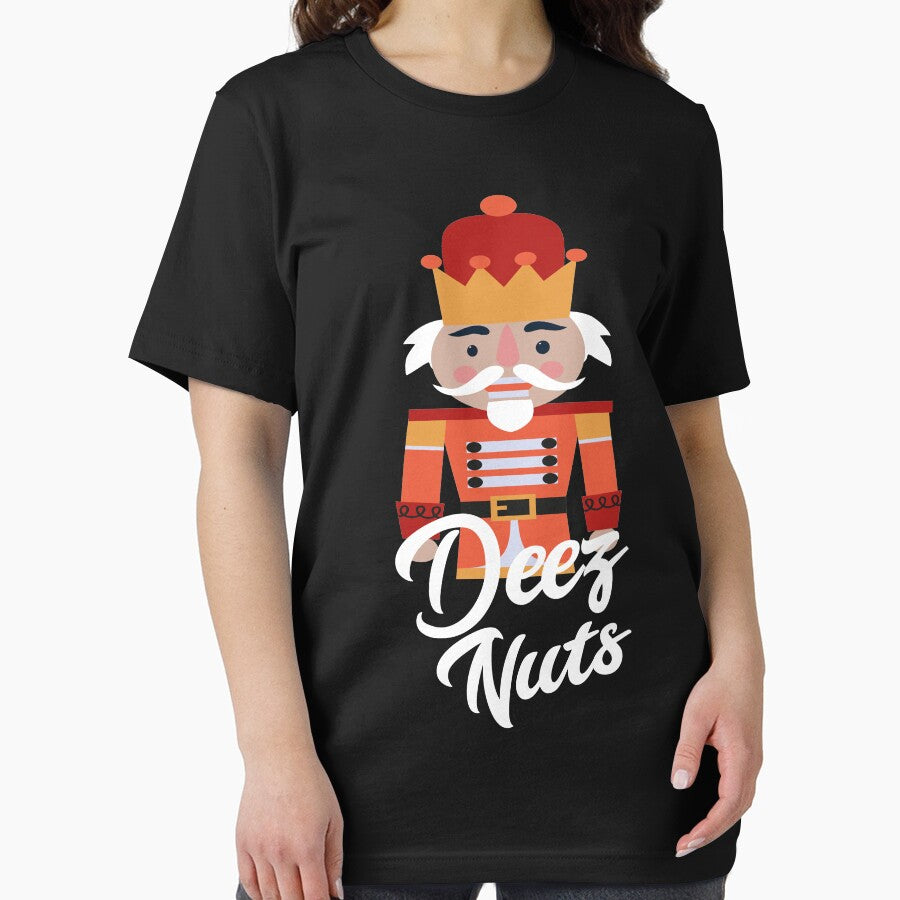 Deez Nuts Nutcracker Funny Christmas Meme Gift by Tatus Brinal