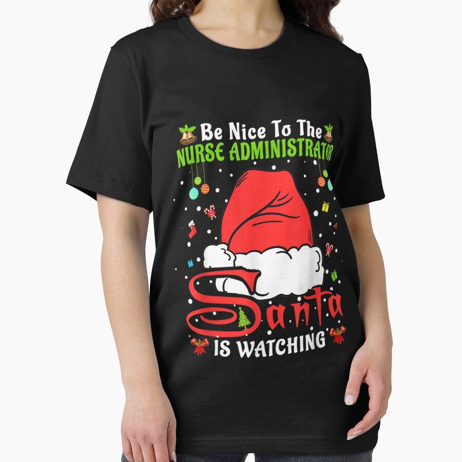 To Nurse Classic Vintage The Nurse Retro is Santa Nice Be Christmas Watching by FrankyTepper
