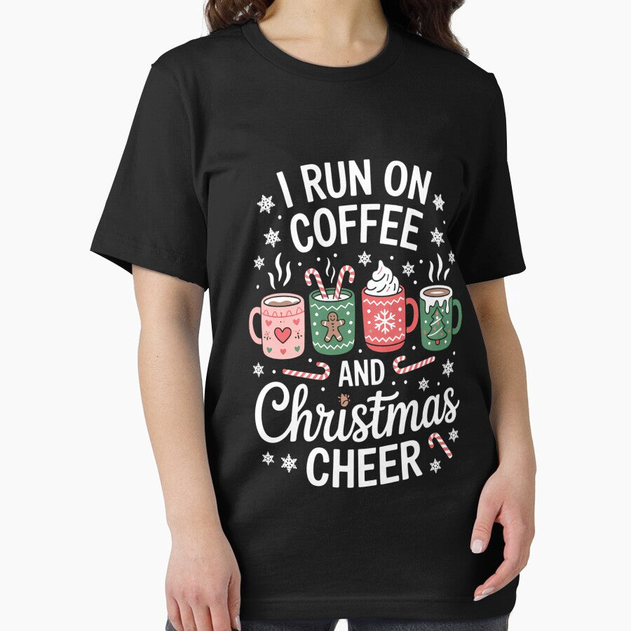 I Run on Coffee and Christmas Cheer Xmas Party by LunaCrazeArt