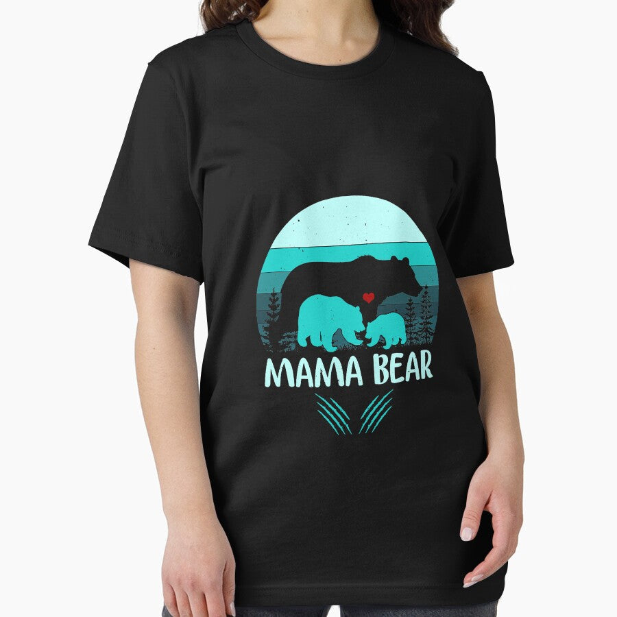 Best Matching Mama Bear Lovers Shirt Mama Birthday Mothers Day Themed by MotorLykan9k