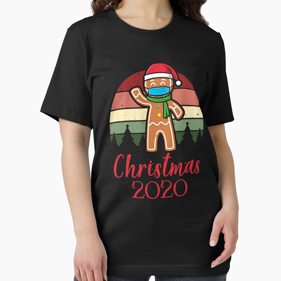 Gingerbread Face Mask Christmas 2020 Pajamas by Dressed For  Duty