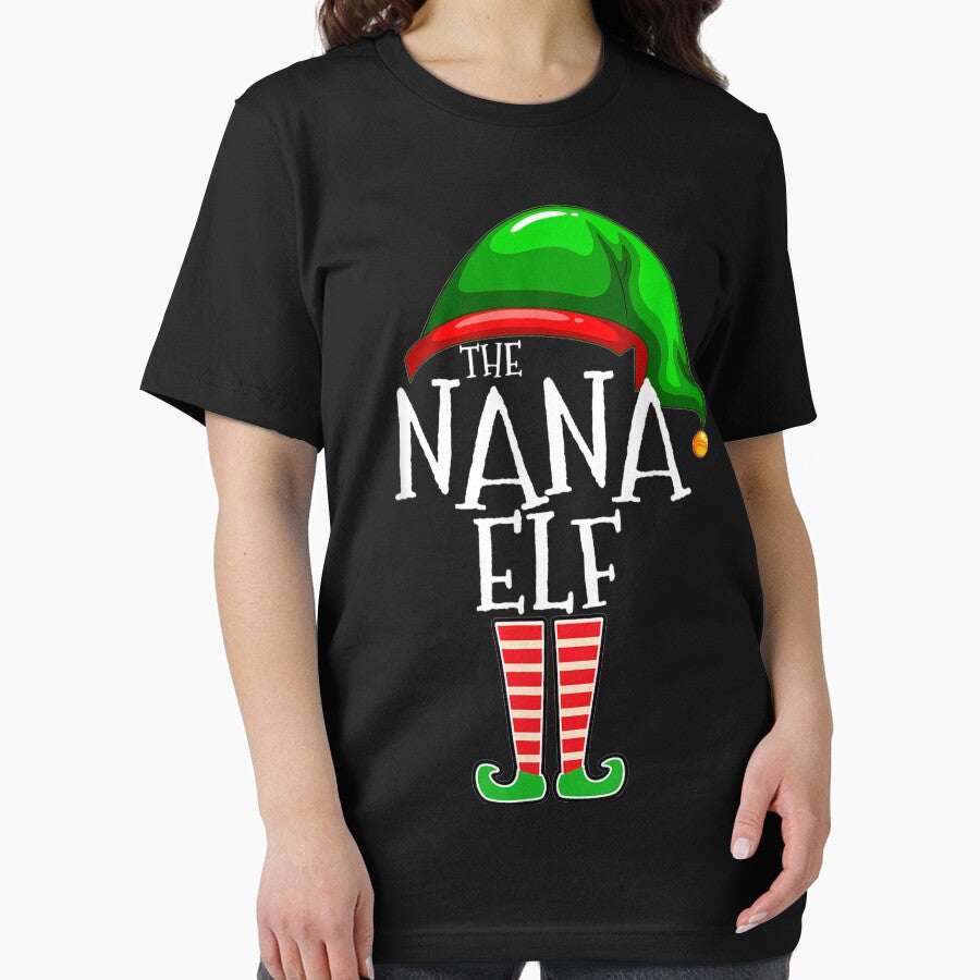 The Nana Elf Family Matching Group Christmas Gift Grandma by MichelleArtsy