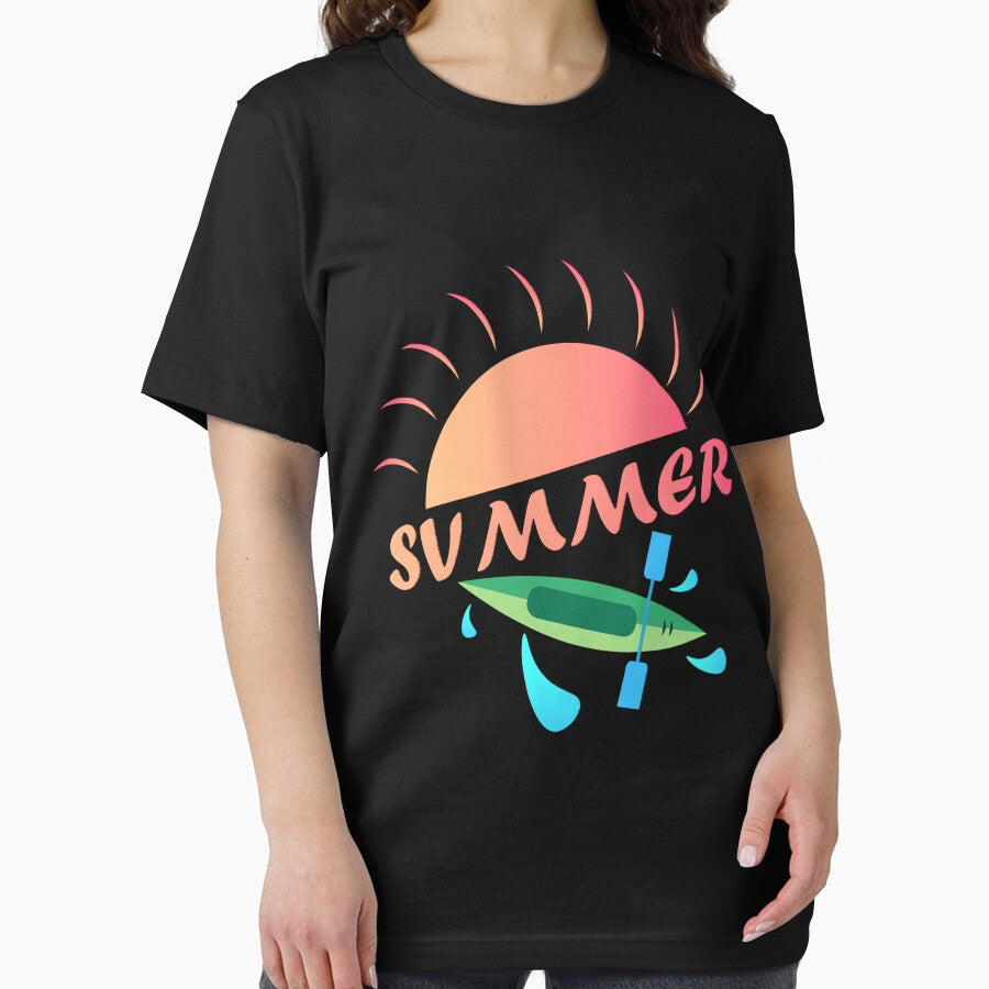 Summer, vacation and kayaking by Sunset Design