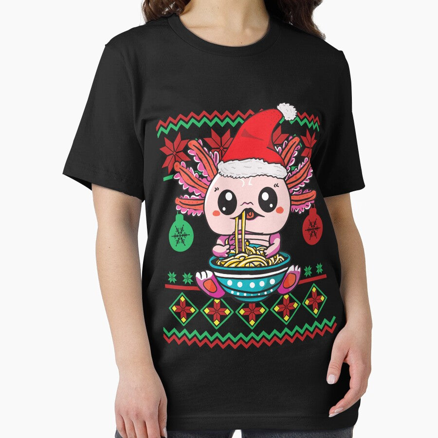 Xmas Axolotl Kawaii Christmas Sweater merry christmas by PrinChic!