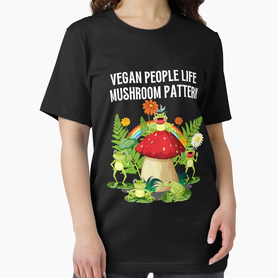 vegan people life mushroom pattern by stor11