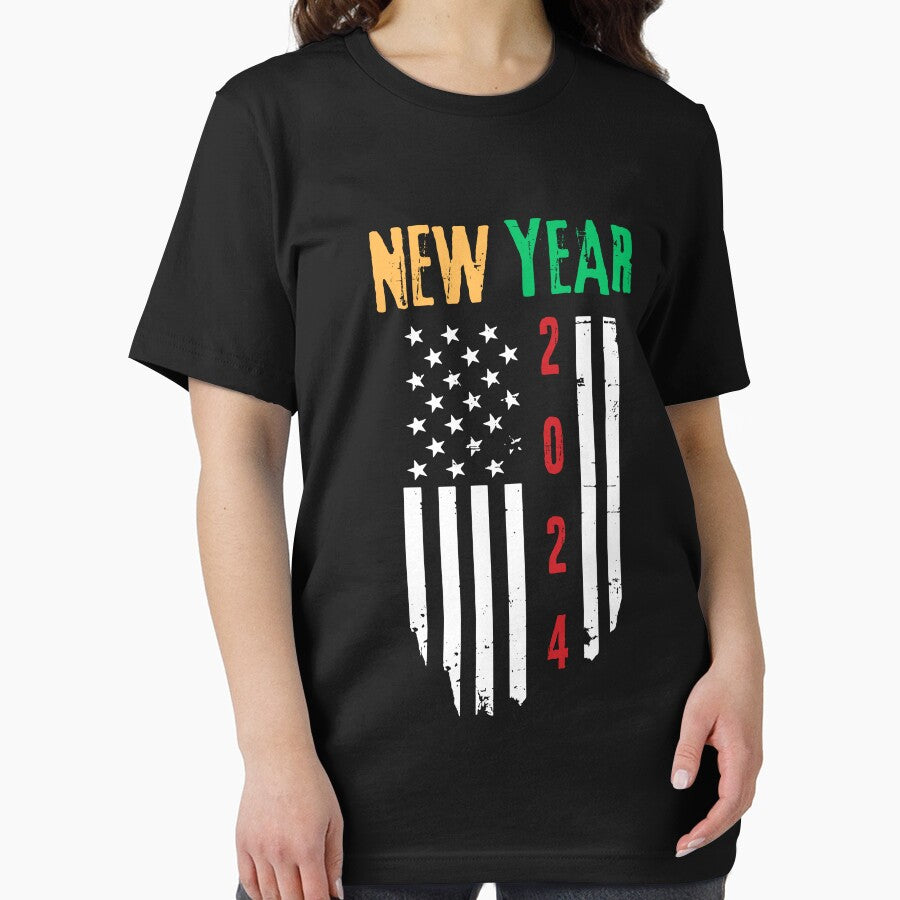 Class of 2024 Graduation - American Flag - Class of 2024 by first-shirt ⭐ ⭐ ⭐ ⭐ ⭐