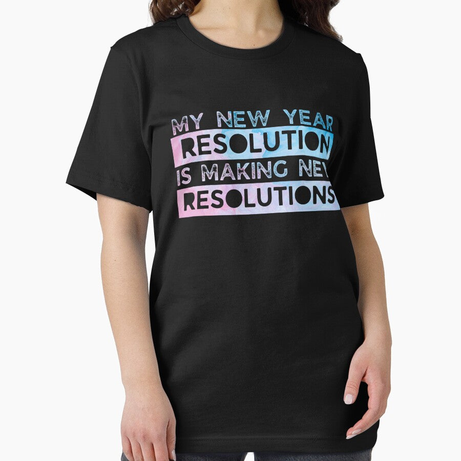 My New Year Resolution is making new resolution funny colorful by Creative Life