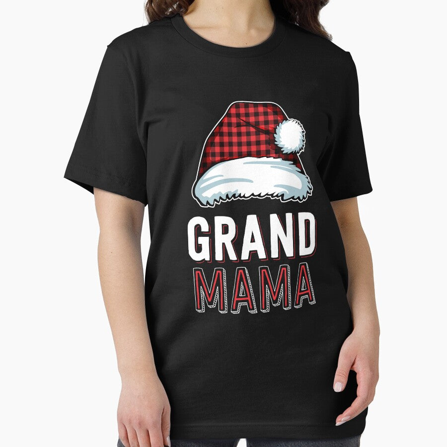 Grandma Santa Plaid Red Family Matching Christmas Pajamas by 14thFloor