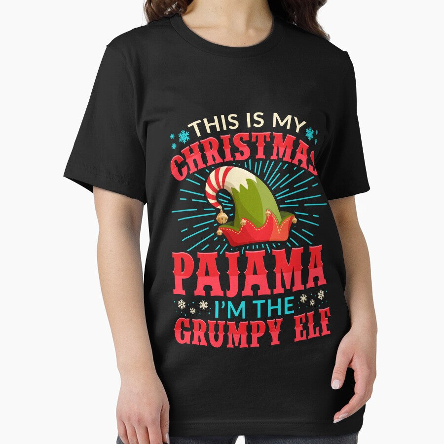 Grumpy Elf Matching Family Christmas Costume by Hananiah Merch
