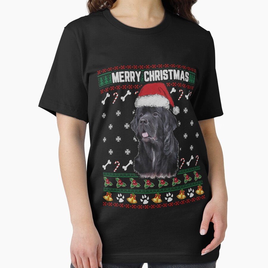 Newfoundland Lovers Ugly Xmas Sweater Merry Christmas T Shirt by thuthuatna