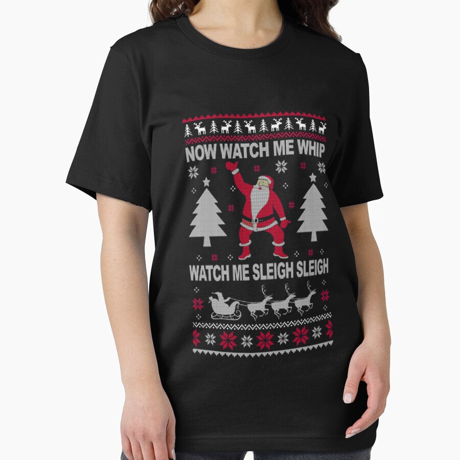 Santa Ugly Christmas Shirt by merchmachine