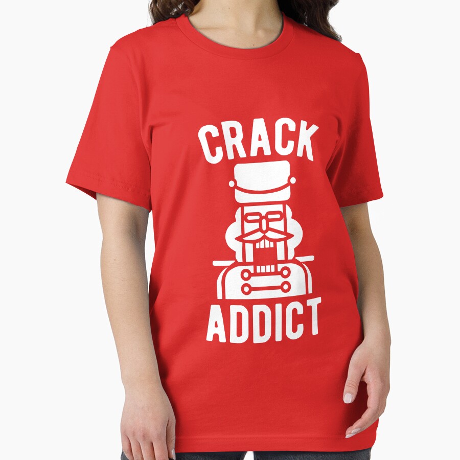 Christmas nutcracker crack addict by goodtogotees