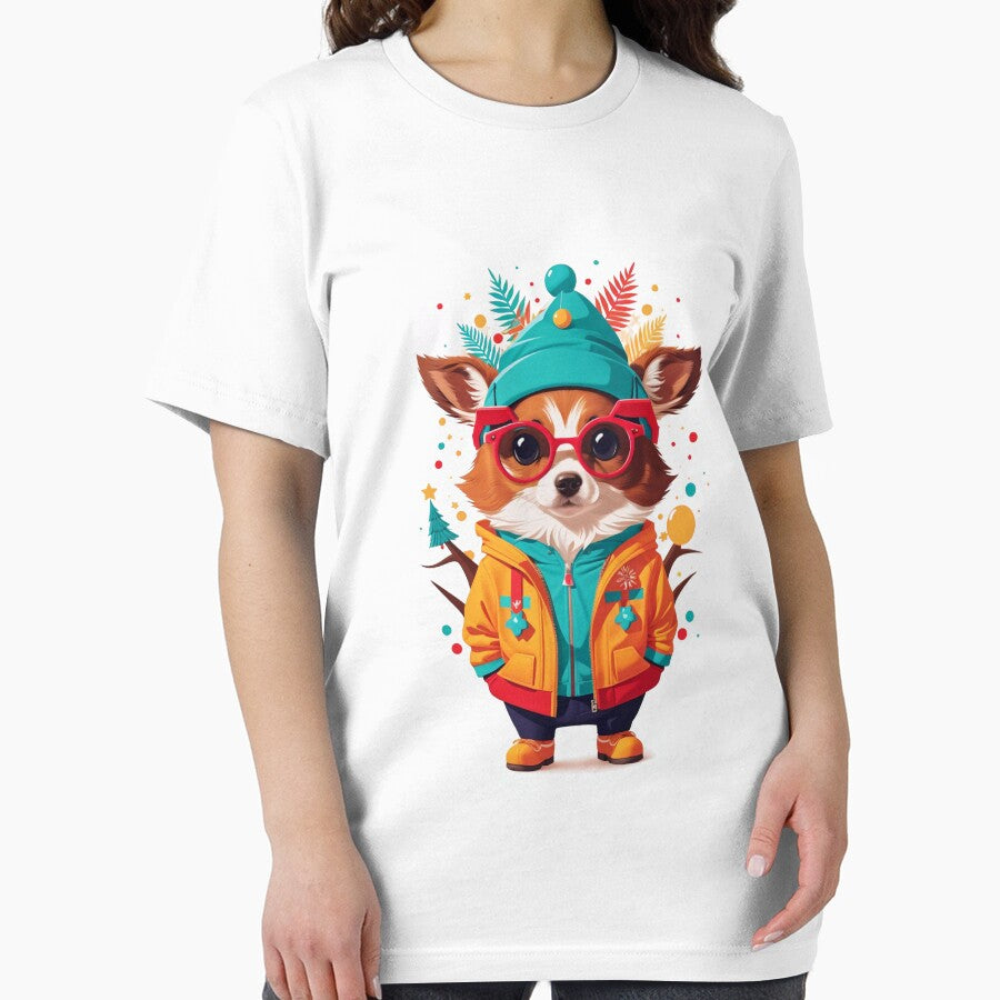 Chic Pup in Shades: A Stylish Winter Wardrobe by Lahrochi