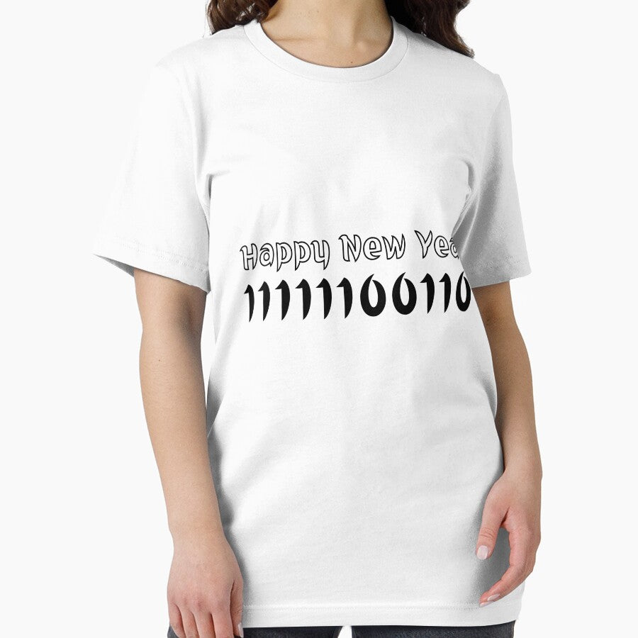 Happy 2022 Binary Japanese style font by trendingatees