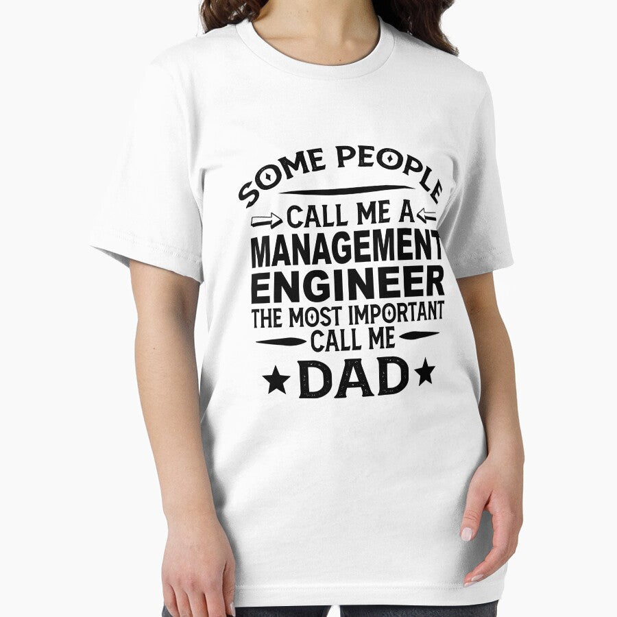 management engineer Father Dad T-shirt gift for father's Day management engineer Dad Father's Day, management engineer Dad Hudband Christmas Gift by xlnv