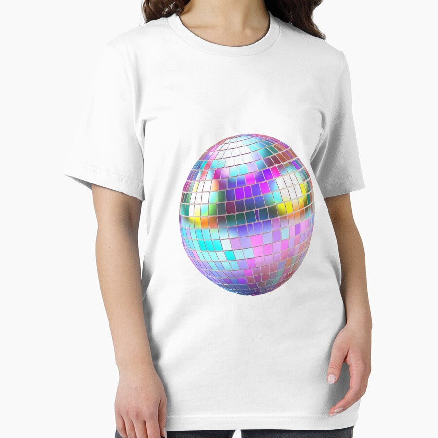 disco ball on the front, associated press photo style, bright colors, design for celebrations or for the end of the year by Bouchey