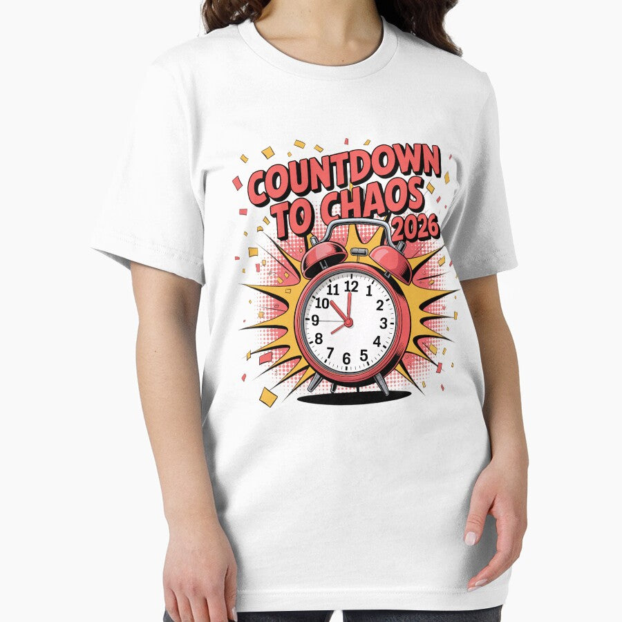 Countdown to Chaos 2026 – Funny New Year Typography Design by Ammar Studio