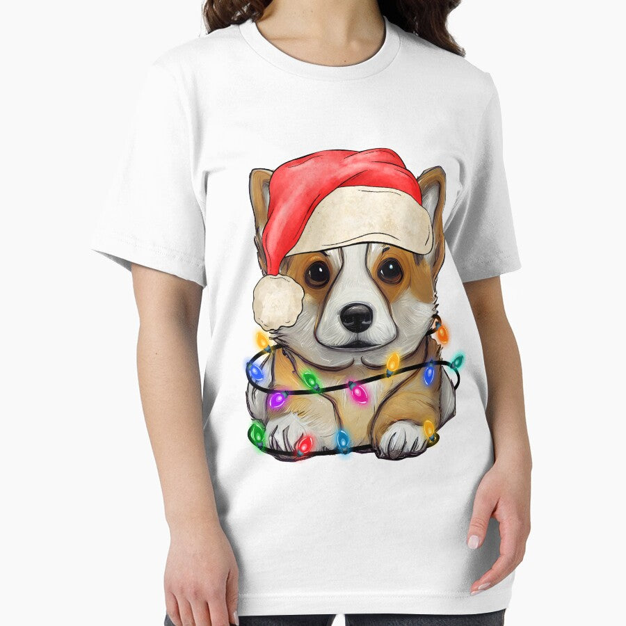 Corgi Christmas Tree Lights by jeananastore