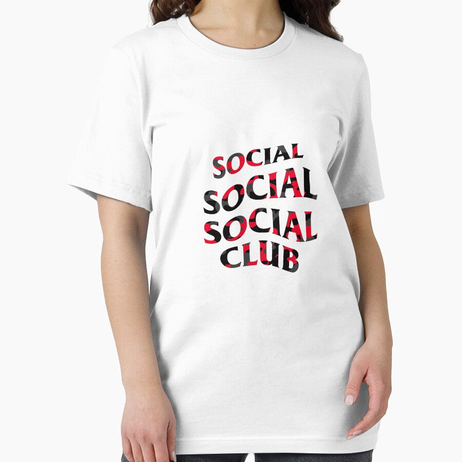 SOCIAL SOCIAL SOCIAL CLUB - Red Camo by NewMerchandise