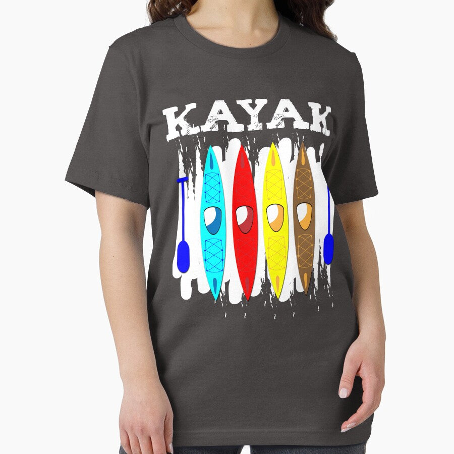 Kayak T-shirt by 3familyllc