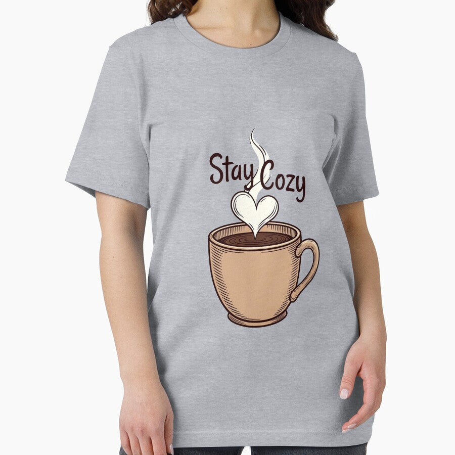 Stay Cozy – Minimal Winter Comfort Aesthetic Tee by EcoArtTees