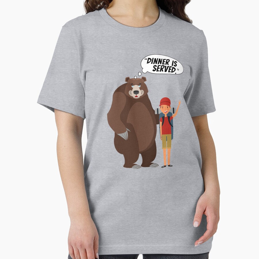 Dinner Is Served Funny Camping by clothingyouneed.com