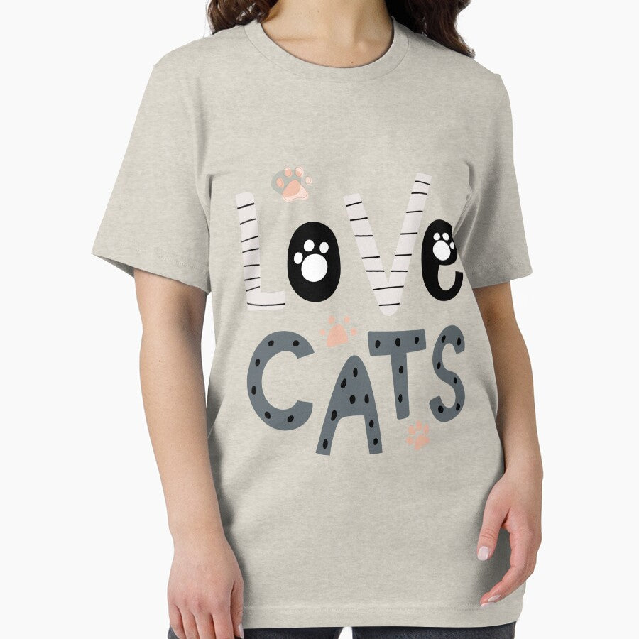 Love Cat Shirt, Cat Mom Shirt, Cat Lover T-shirt, Cat Lover Women, Gift for Cat Mom, Cat Mom Shirt, Gifts for Cat Lovers, Shirts for Her by Cool-nd-Stylish