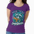 Funny New Year Raccoon – Same Gremlin Energy by Parallel Fold