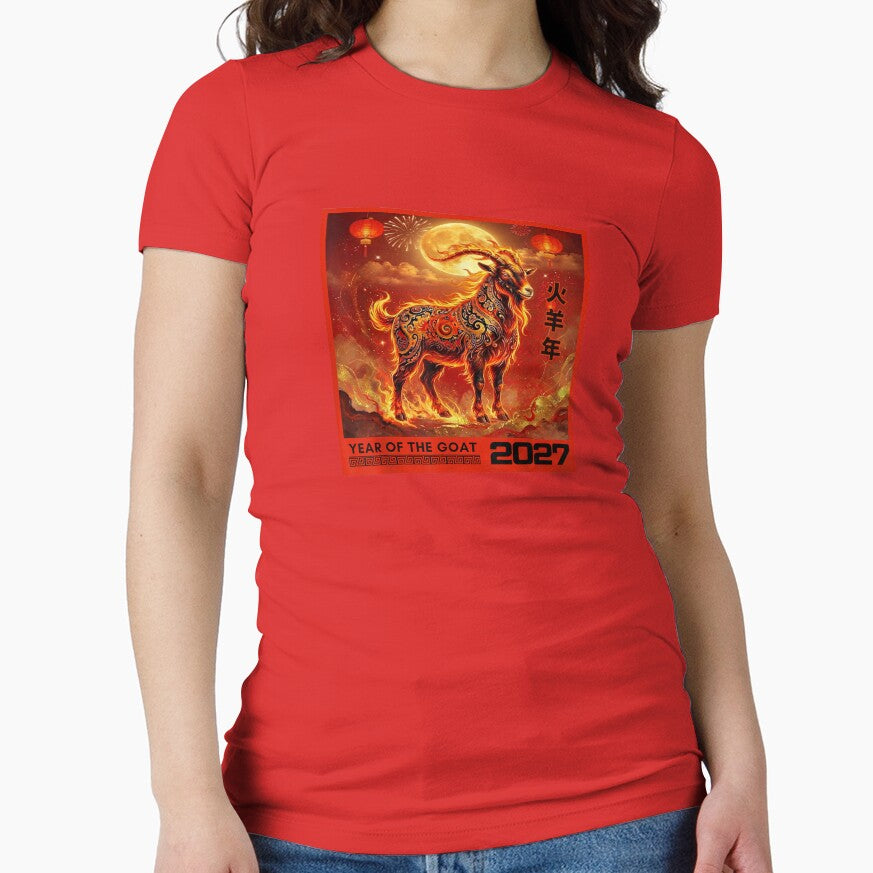 Year Of The Goat 2027 Chinese Zodiac Fire Goat Lunar New Year Astrology by GrumpySableye