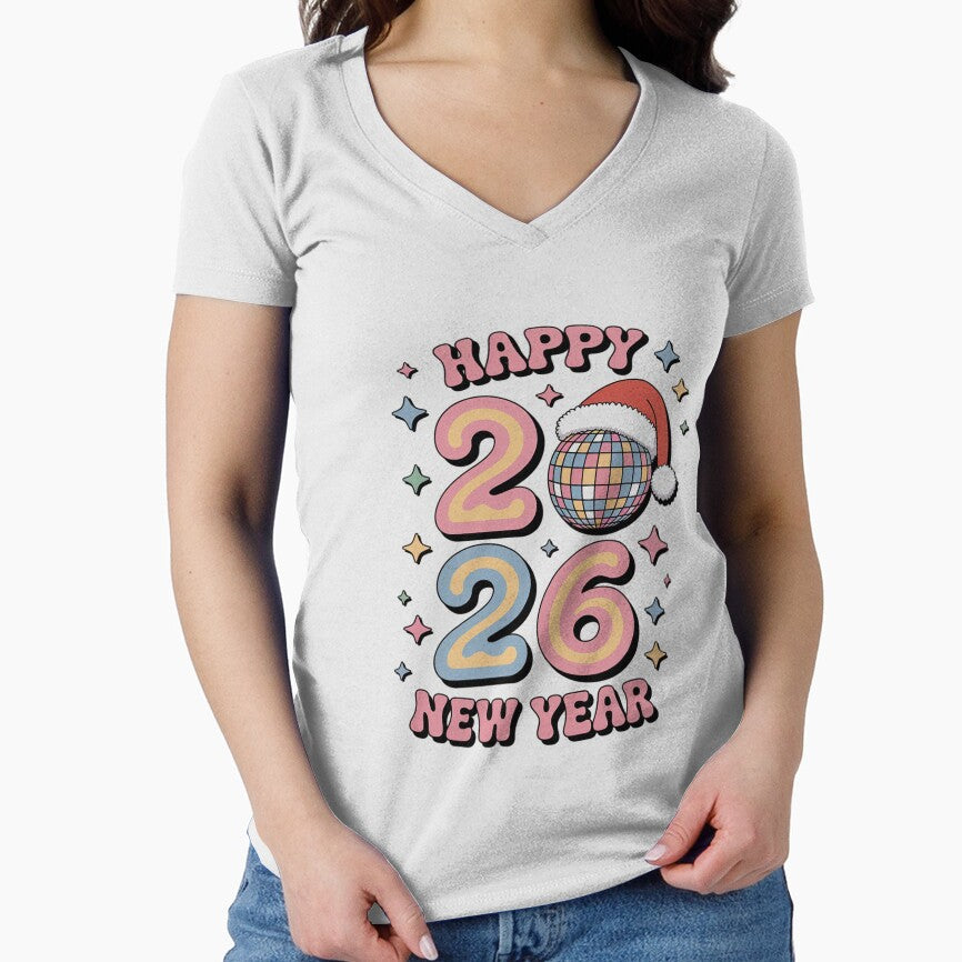 New Year's Eve Hello 2026 Happy New Year 2026 Disco Ball by VladoZork