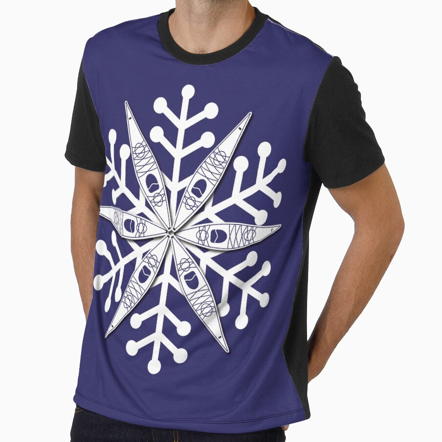Kayak Snowflake by Carswell King Design