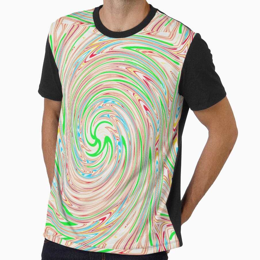 Super Candy Cane Bubble Gum Pink Yoghurt Swirl by FarzT