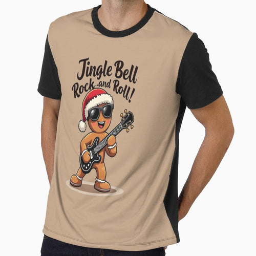 "Christmas Gingerbread Man Rock and Roll" by quotesdesignss