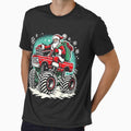 Santa Monster Truck Christmas Holiday Fun by Nalin-Design