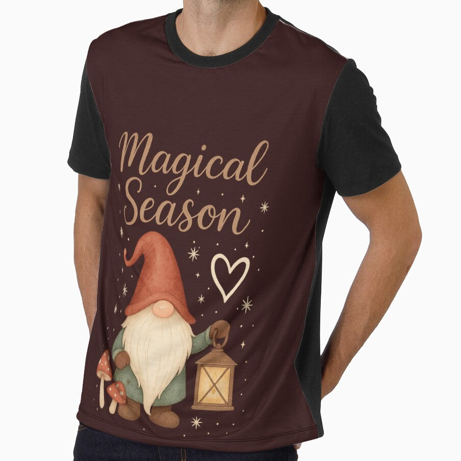 Magical Season Christmas Gnome Lantern - Cute Holiday Gift by PunchDrop