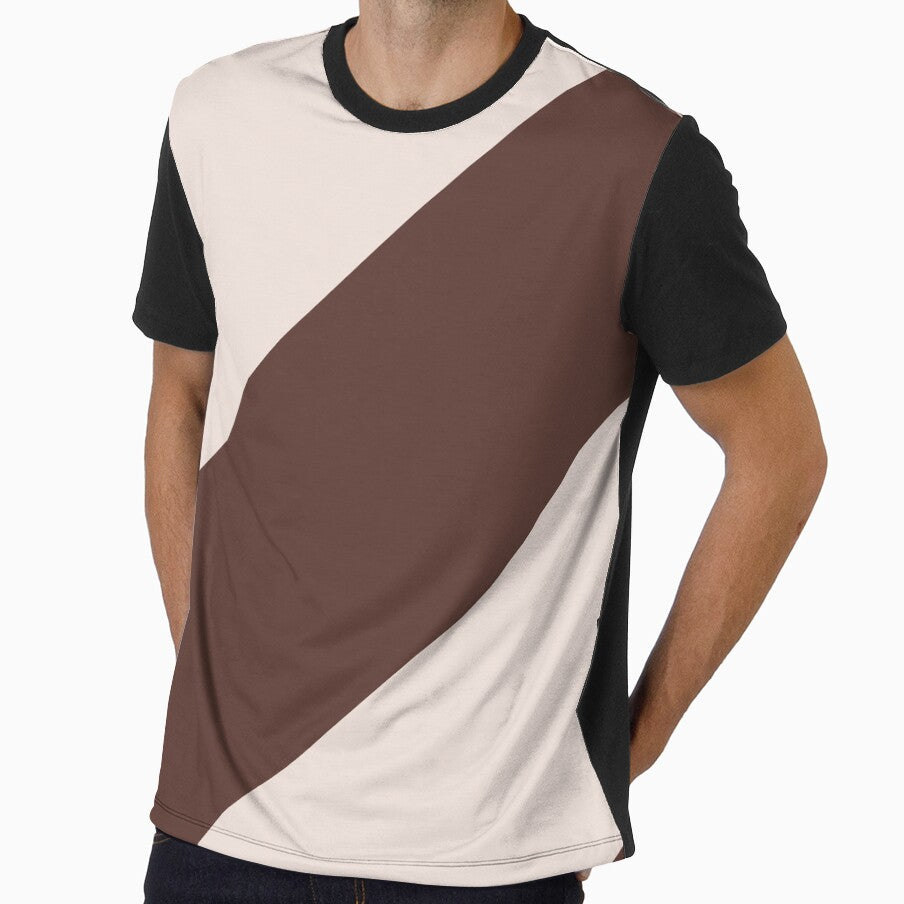 minimalist dark academia color block stripes by neopop
