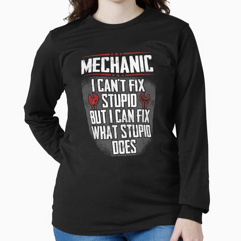 Diesel Aircraft Car Mechanic I Can't Fix Stupid by beata155