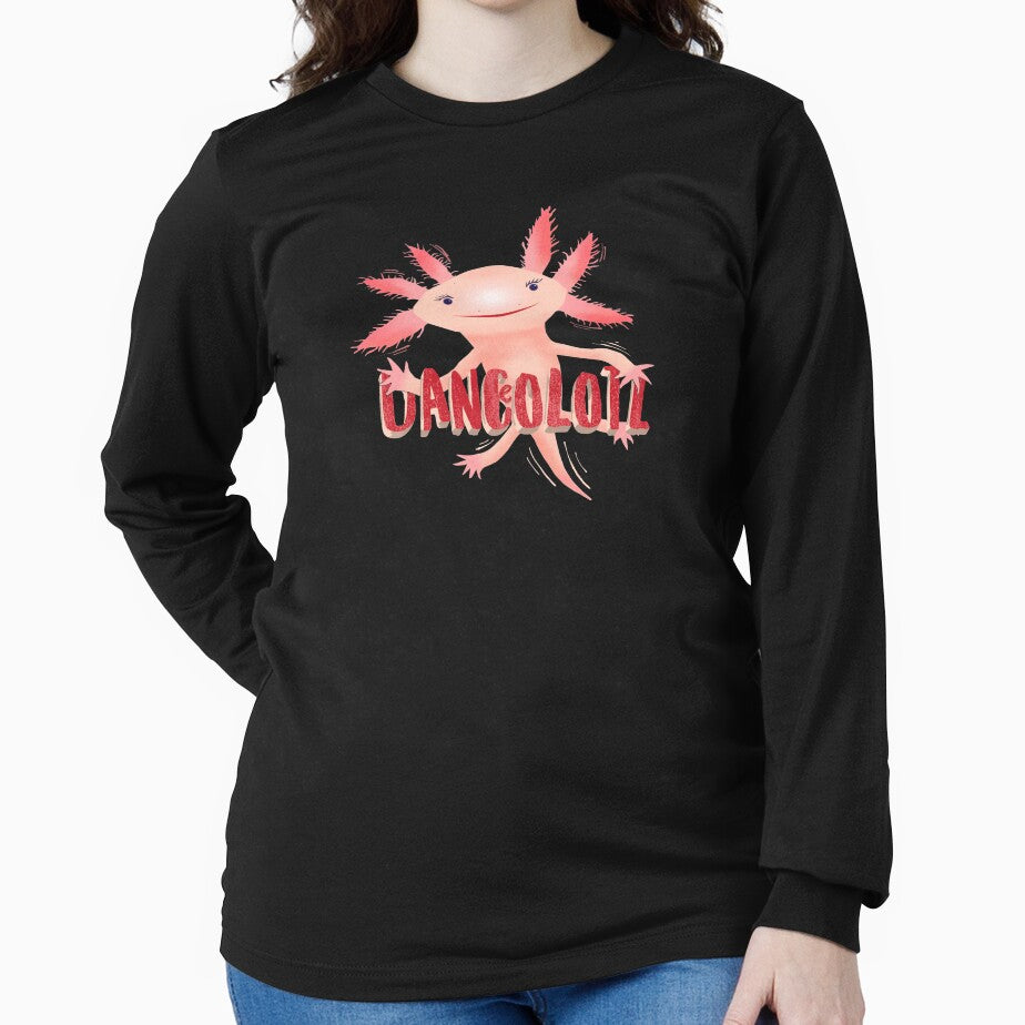 Cute Axolotl Dancing Danceolotl by Kalli-design
