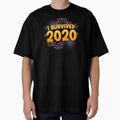 I Survived 2020 Funny New Year 2021 Present by haselshirt