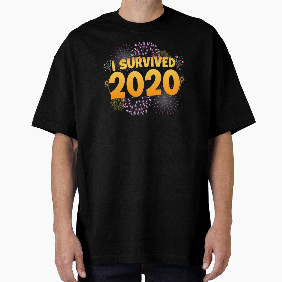I Survived 2020 Funny New Year 2021 Present by haselshirt
