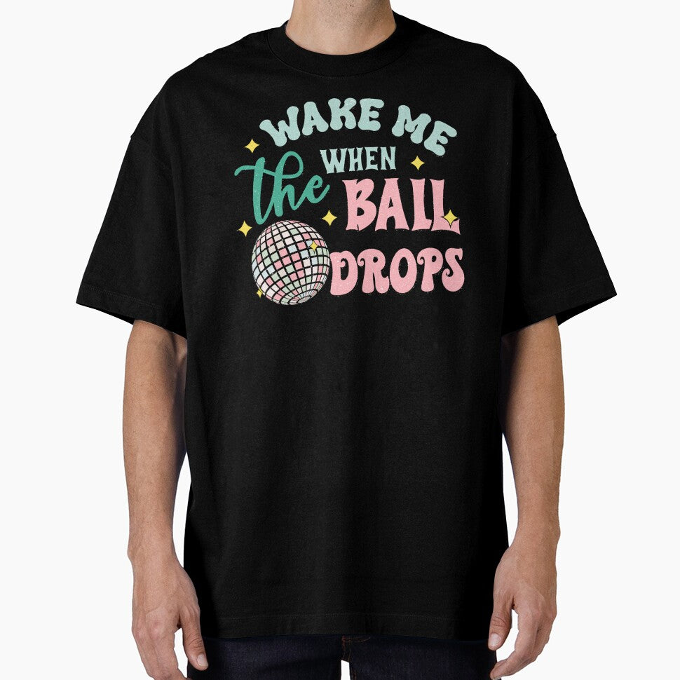 Wake Me When The Ball Drops, Funny New Years Eve, Retro Party, 2023, 2023 Party Supplies by MerchByBlueSage