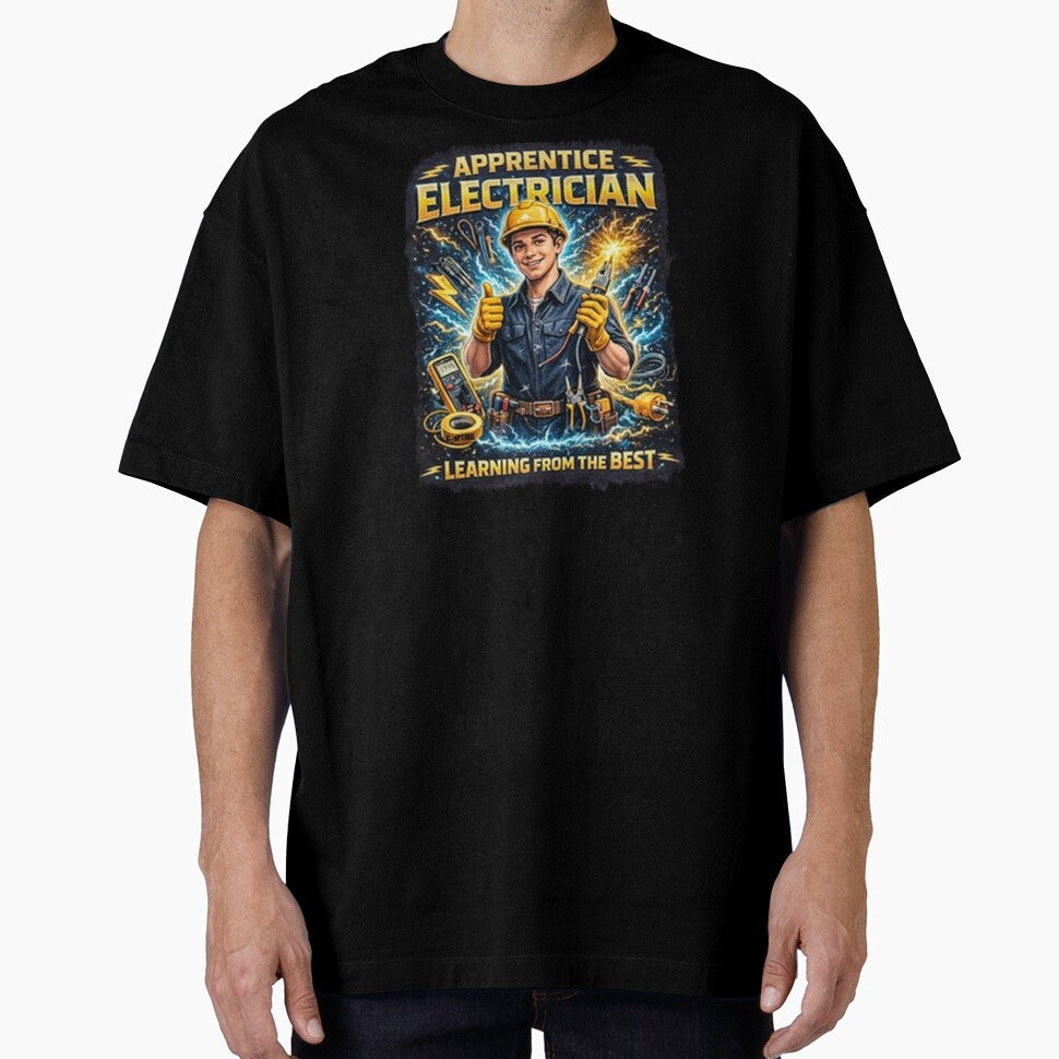 Apprentice Electrician Learning From The Best by Capturetees