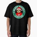 Sloth Bucks Coffee Christmas Hat by plushism