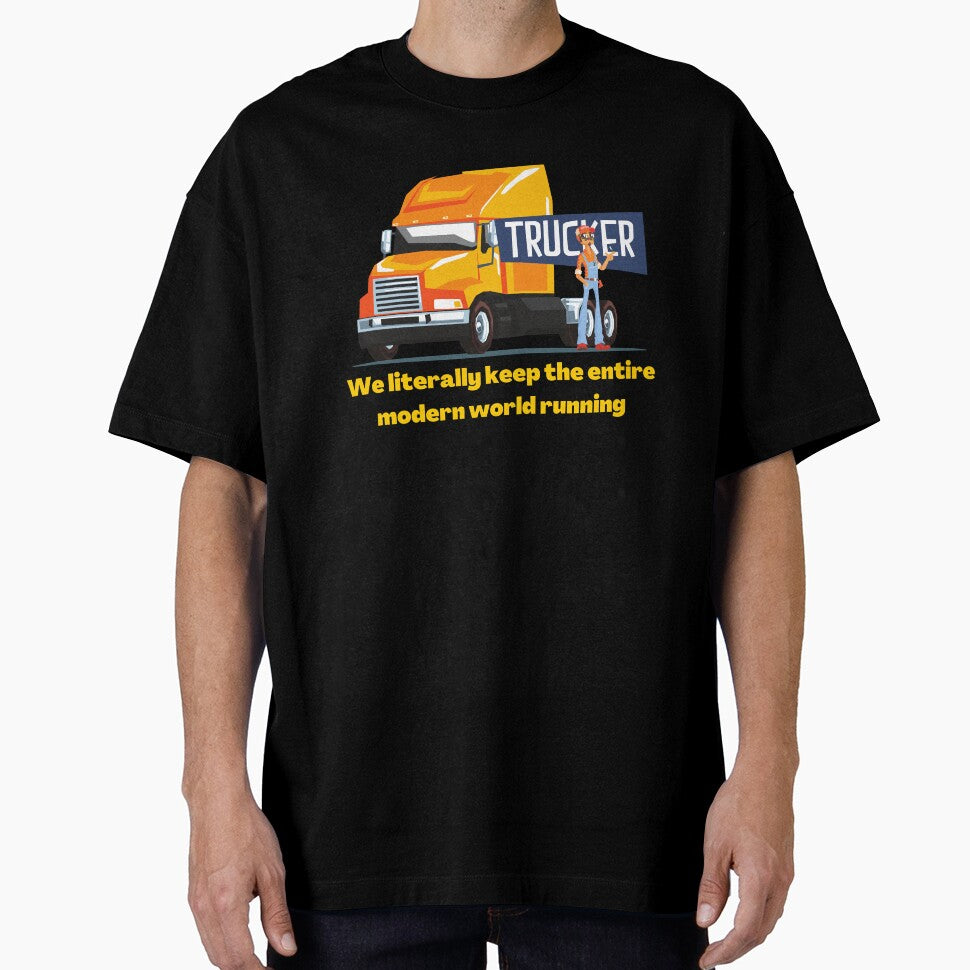 Truckers Keep World Running by Wehavefun