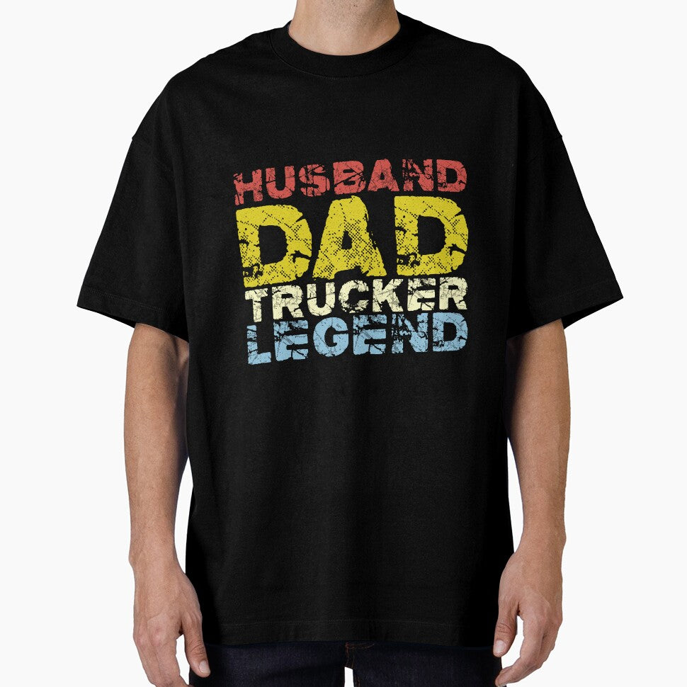Husband Dad Trucker Legend #2 by aifuntime