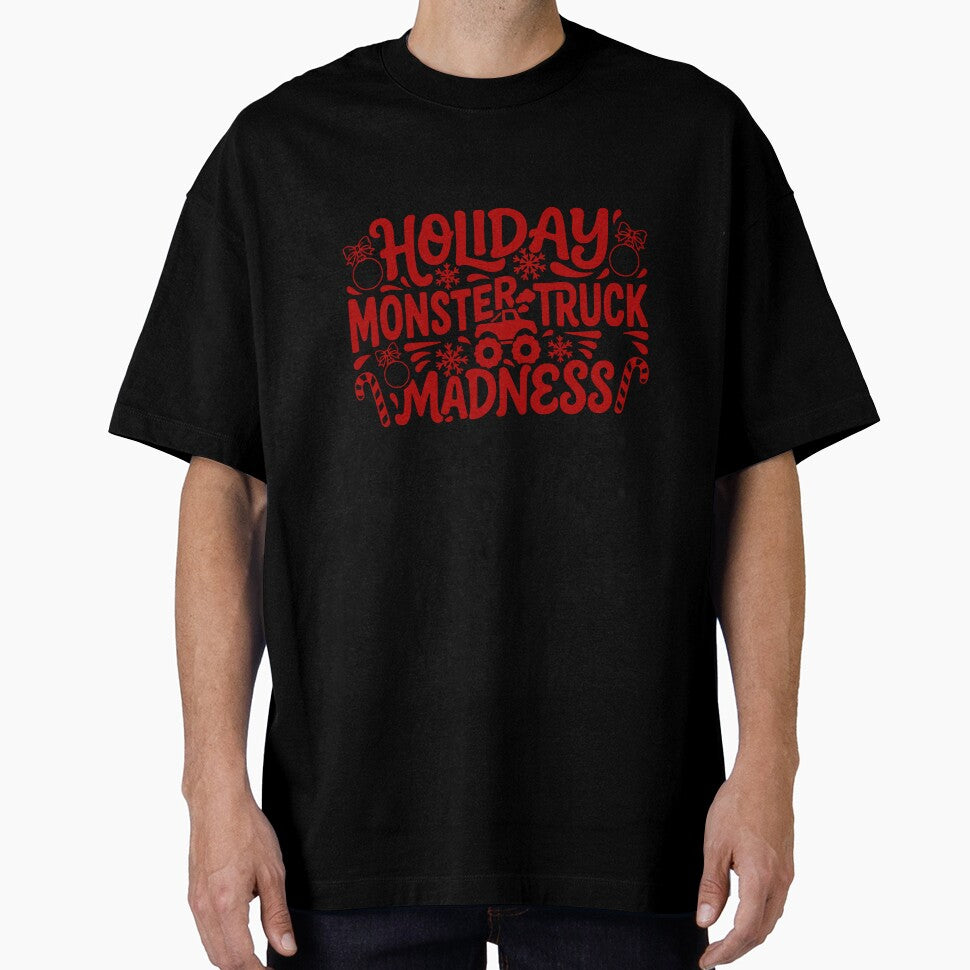 Holiday Monster Truck Madness by theartfulaspie